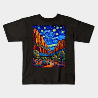 Zion National Park Kids T-Shirt